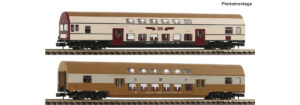 FLEISCHMANN 6260074 6260075 : Double-deck coaches, DR