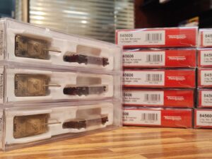 Fleischmann 845606 3-piece set: Heavy-duty flat wagon, DRB DRG 1937-1949