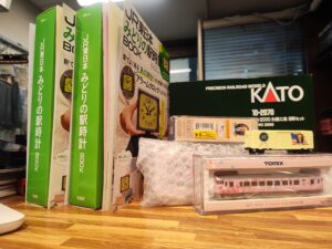 JR 駅時计 ＆キハ40形（SAKU美SAKU楽 加訂到貨
