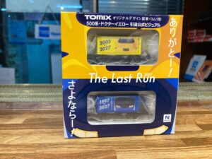 TOMIX製貨車・コム１形 500系・ドクターイエローDR YELLOW 引退公式ビジュアル