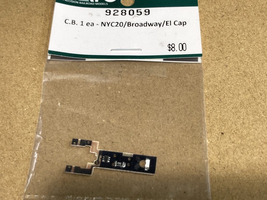 KATO 928059 Circuit Board for Broadway Limited/El Cap Observation (N-Scale)